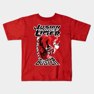 Jushin Thunder Liger FISHERMAN BUSTER V2 Kids T-Shirt